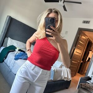 Red American Eagle Tank - Size XS